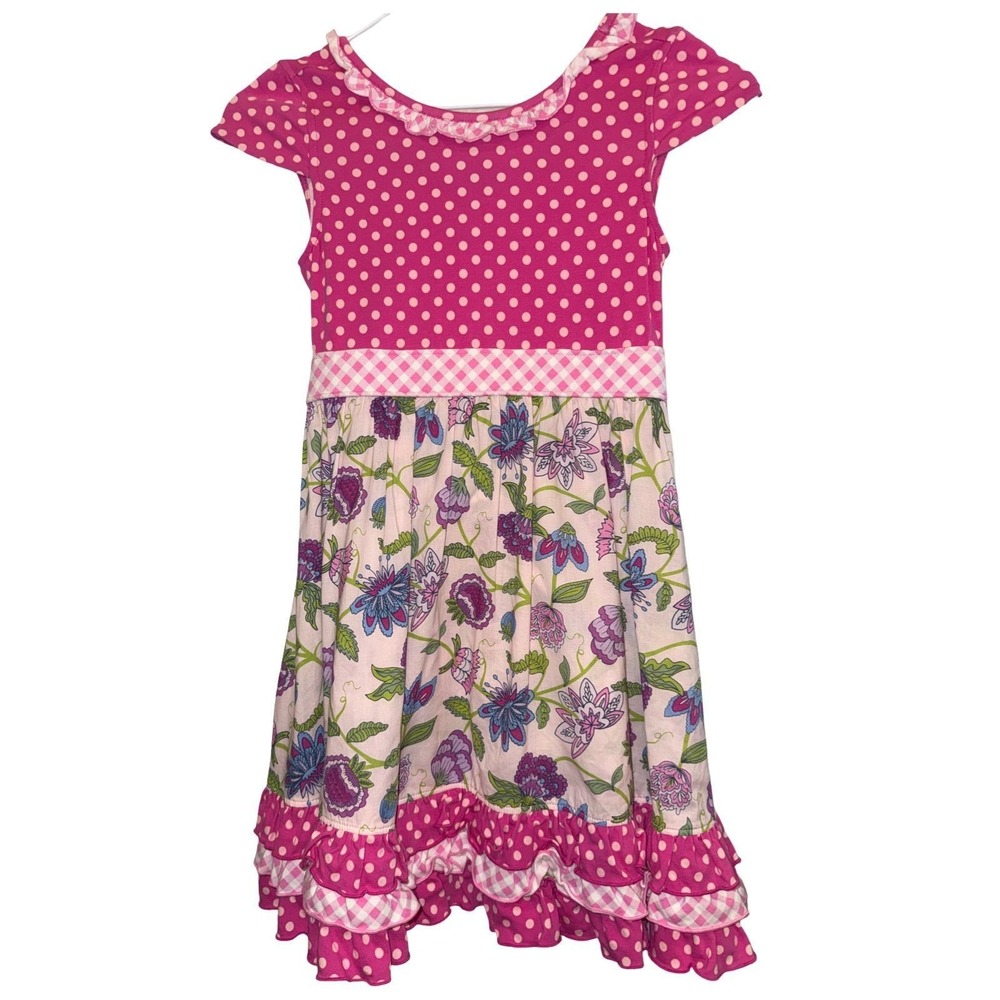 Matilda Jane Size 8 Dot Dot Dot Dress Like New! Brilliant Daydream RV $58